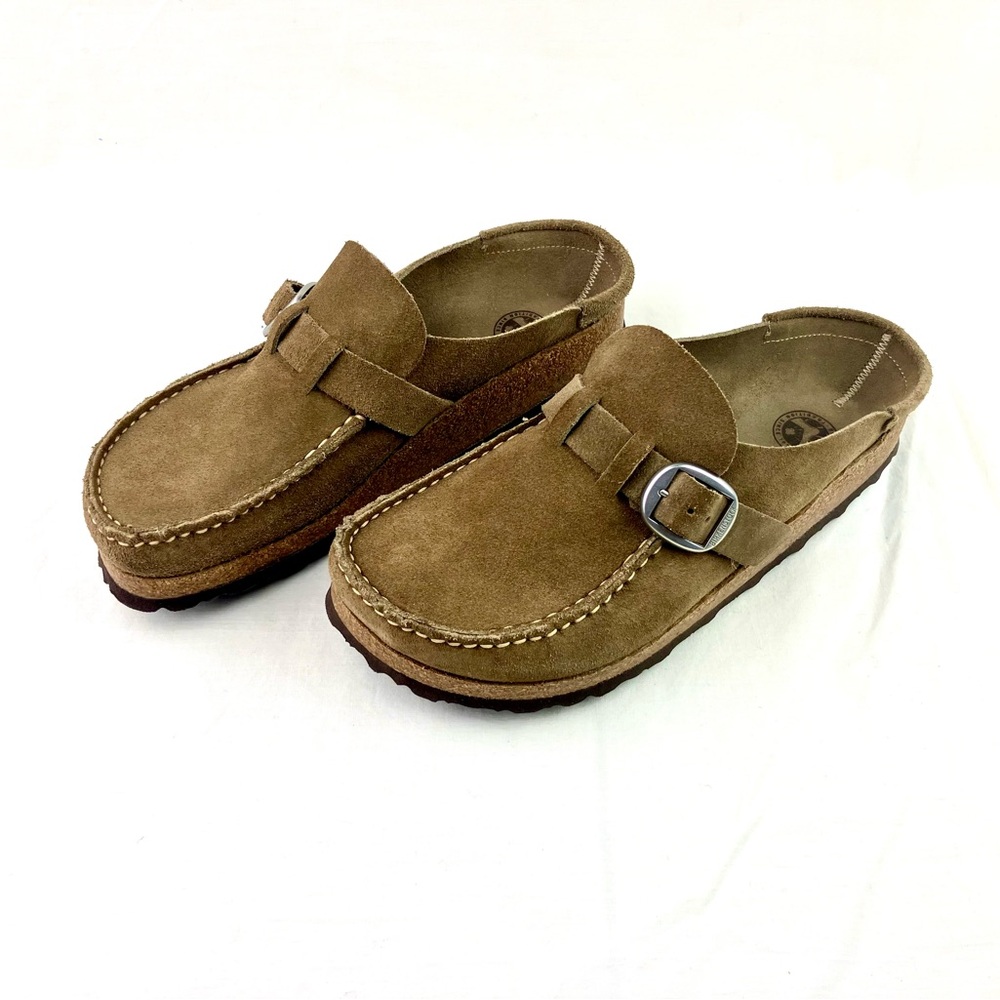 Birkenstock Buckley Suede Clogs